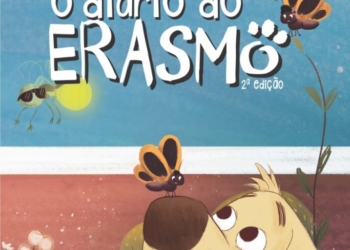 A voz de um cão para incentivar a leitura