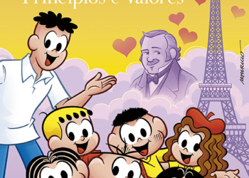 Turma da Mônica vai a Paris, a cidade onde nasceu Allan Kardec