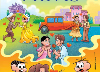 Magali em Outras Vidas: livro que mostra que o amor rompe até a barreira do tempo é atração na 24ª Bienal Internacional do Livro