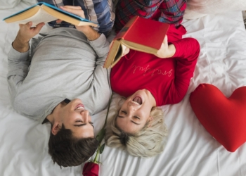 O amor está nas páginas