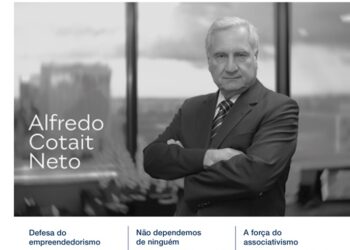 Presidente da CACB, Alfredo Cotait Neto,   lança livro em defesa da livre-iniciativa