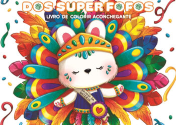 A magia do Carnaval para colorir