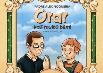 Padre ensina oração de Jesus em livro ilustrado para crianças