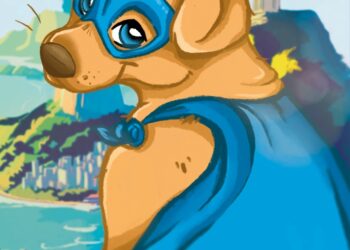 Vira-lata caramelo se torna super-herói brasileiro em livro infantil