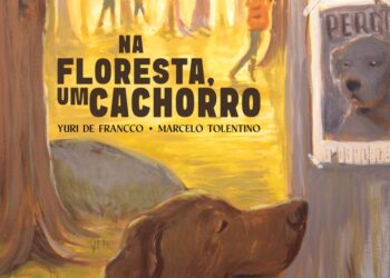 Na floresta, um cachorro… e neste livro, um mistério escondido entre as páginas