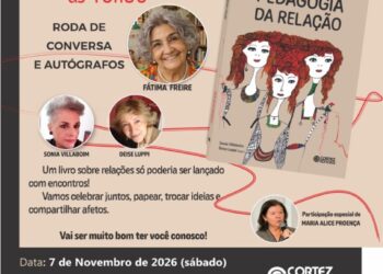 Fátima Freire lança “Pedagogia   da Relação” em São Paulo