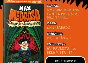 André Catarinacho e Felipe Nunes lançam   segundo volume de “Max Medroso” em São Paul